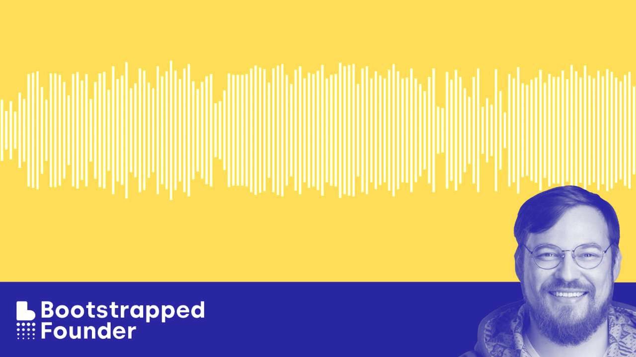 Episode artwork for The Bootstrapped Founder episode 396, showing host Arvid Kahl and the show branding