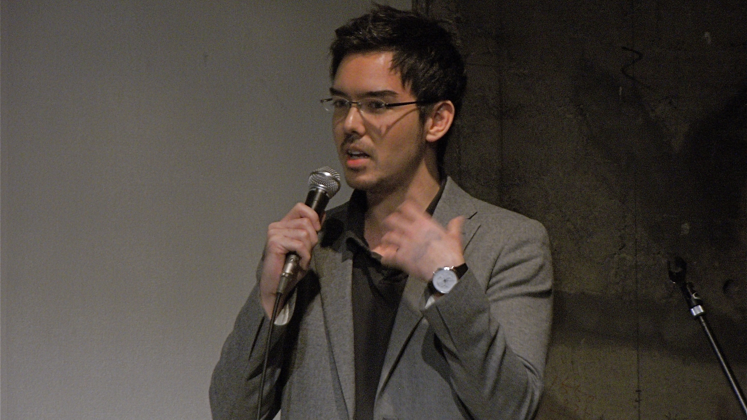 Jon Yongfook at the Tokyo 2.0 event in November 2008, photographed by ami harikoshi under CC BY 2.0; historical image, not a current portrait